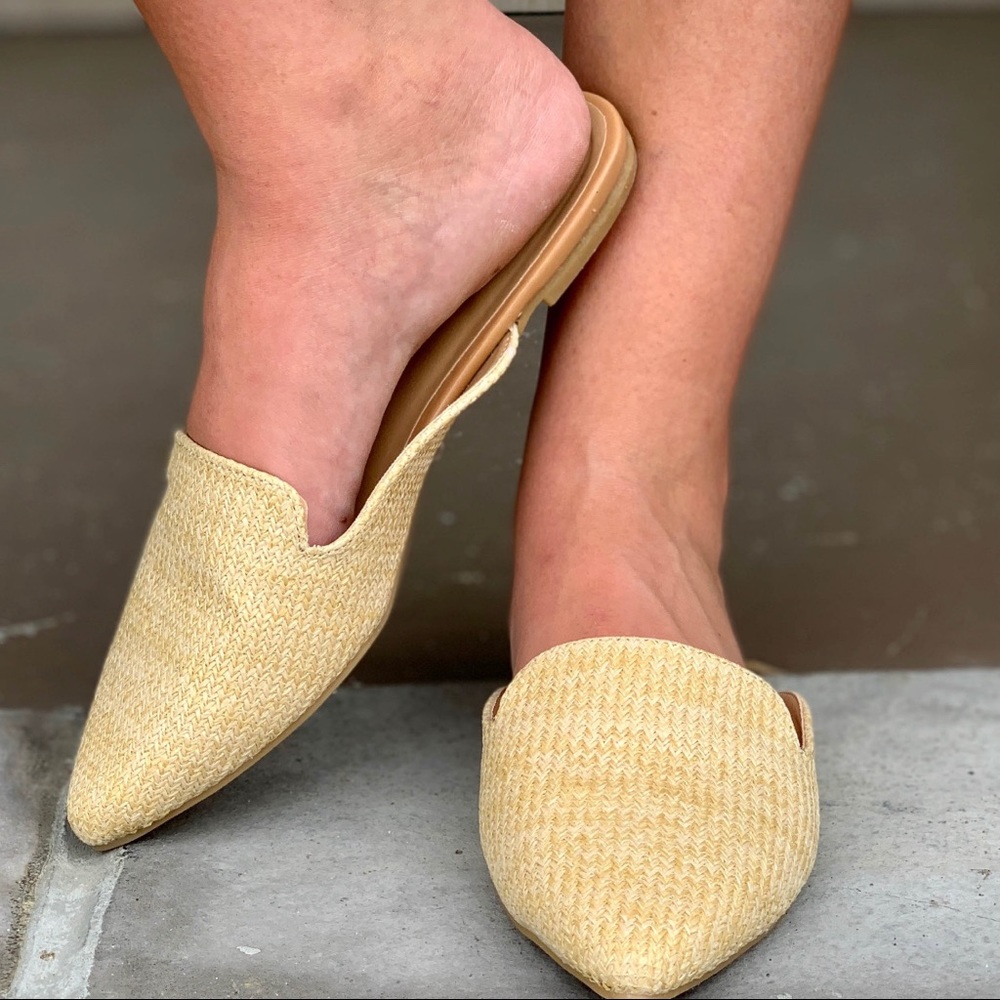 Mule slip on shoes